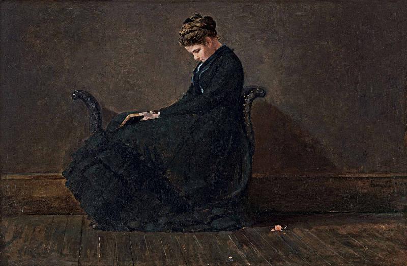 Winslow Homer Portrait of Helena de Kay Norge oil painting art